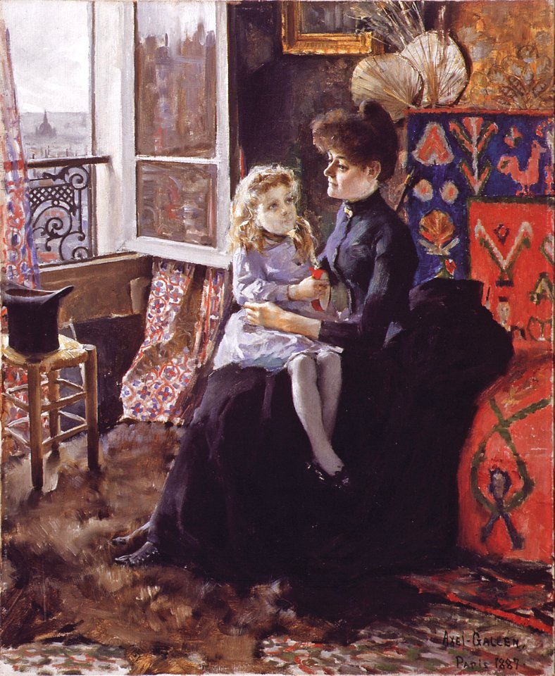 Akseli Gallen-Kallela - Mother and Child