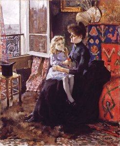 Akseli Gallen-Kallela - Mother and Child
