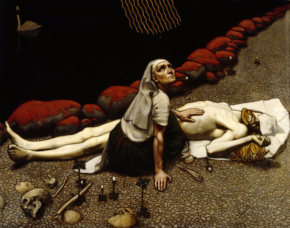 Akseli Gallen-Kallela - Lemminkäinen's Mother - Google Art Project