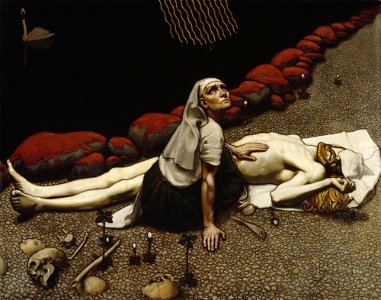 Akseli Gallen-Kallela - Lemminkäinen's Mother - Google Art Project