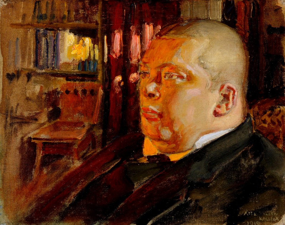 Akseli Gallen-Kallela - Portrait of Eric O. W. Ehrström - A III 2152 - Finnish National Gallery