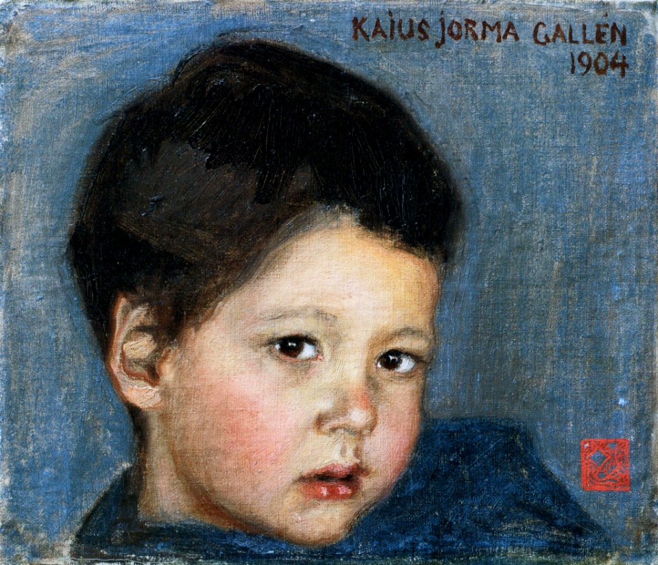 Akseli Gallen-Kallela - Portrait of Kaius Jorma Gallén