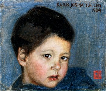 Akseli Gallen-Kallela - Portrait of Kaius Jorma Gallén