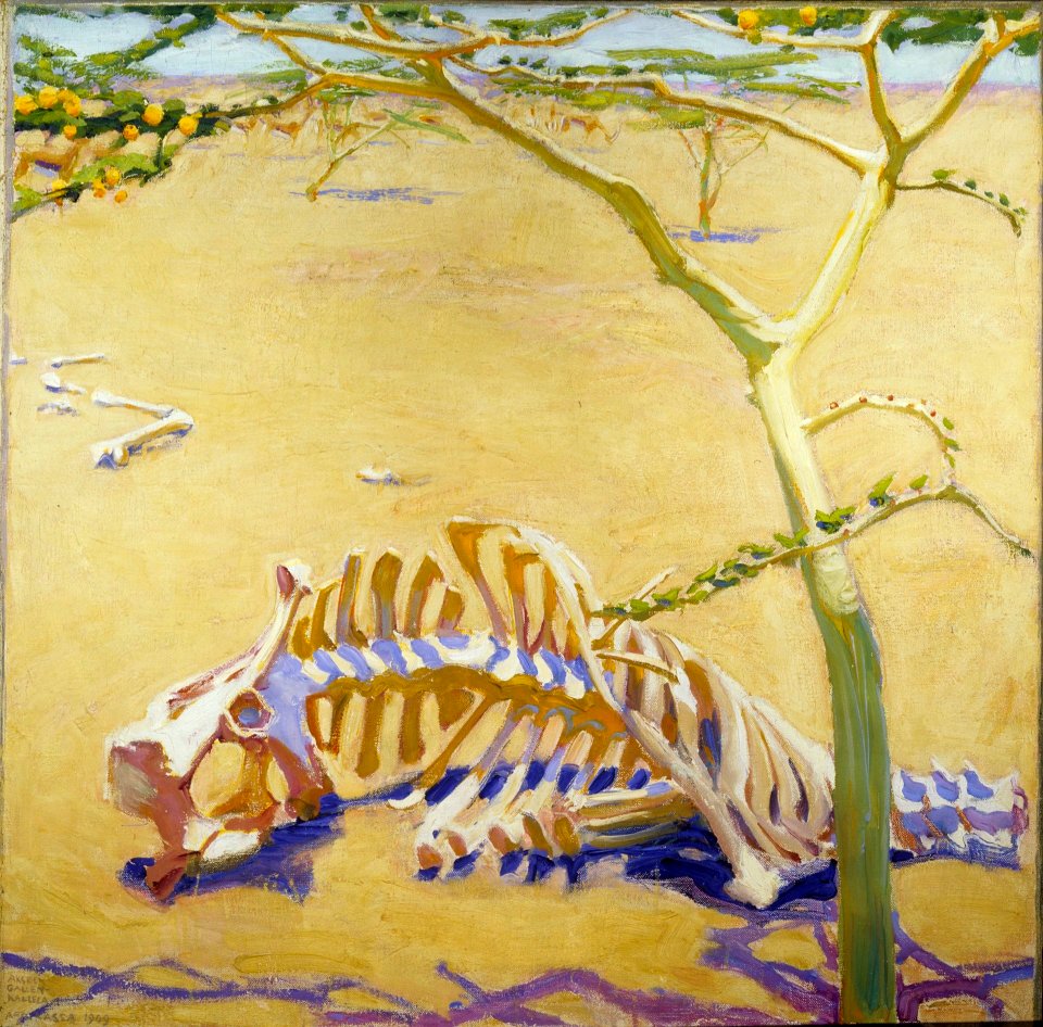 Akseli Gallen-Kallela - Skeleton of a Camel