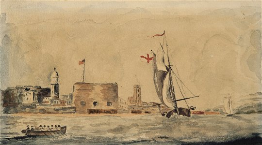 Akvarell - Sjöhistoriska museet - OB 161