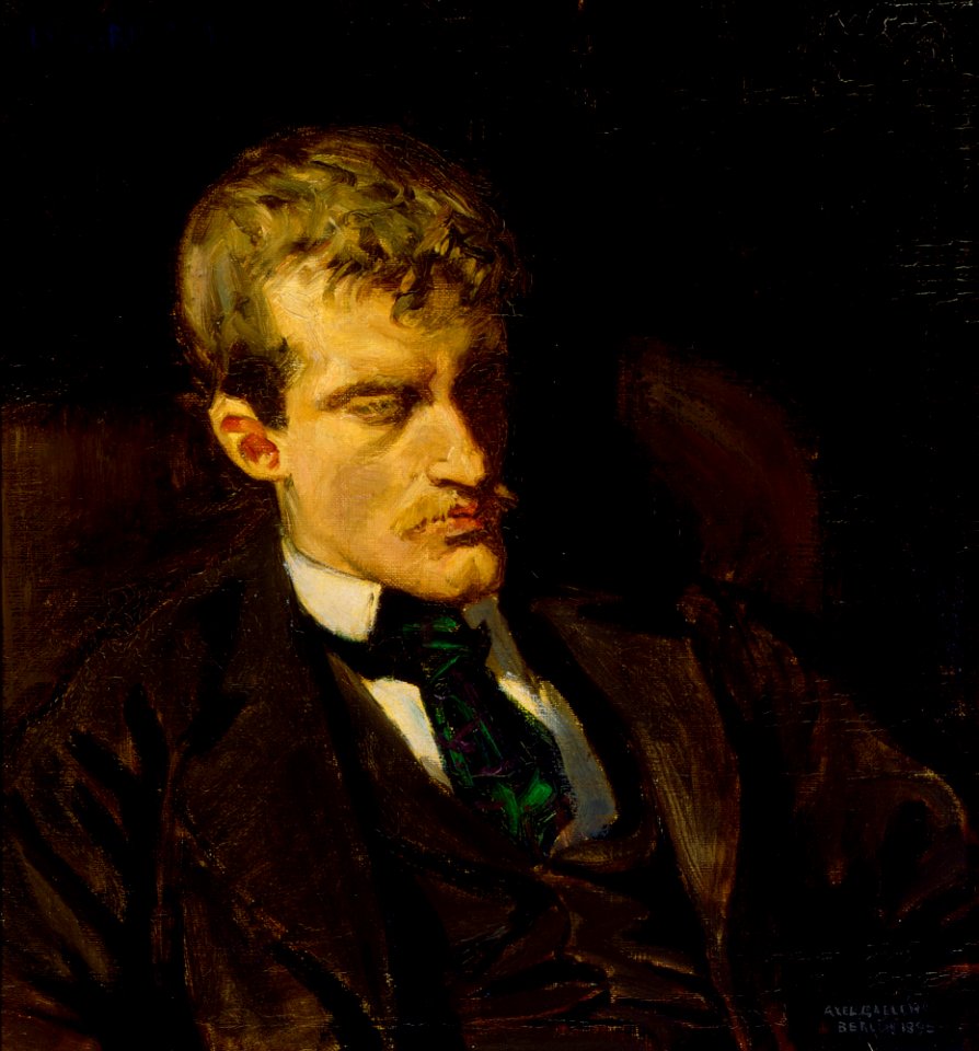 Akseli Gallen-Kallela - Portrait of Edvard Munch