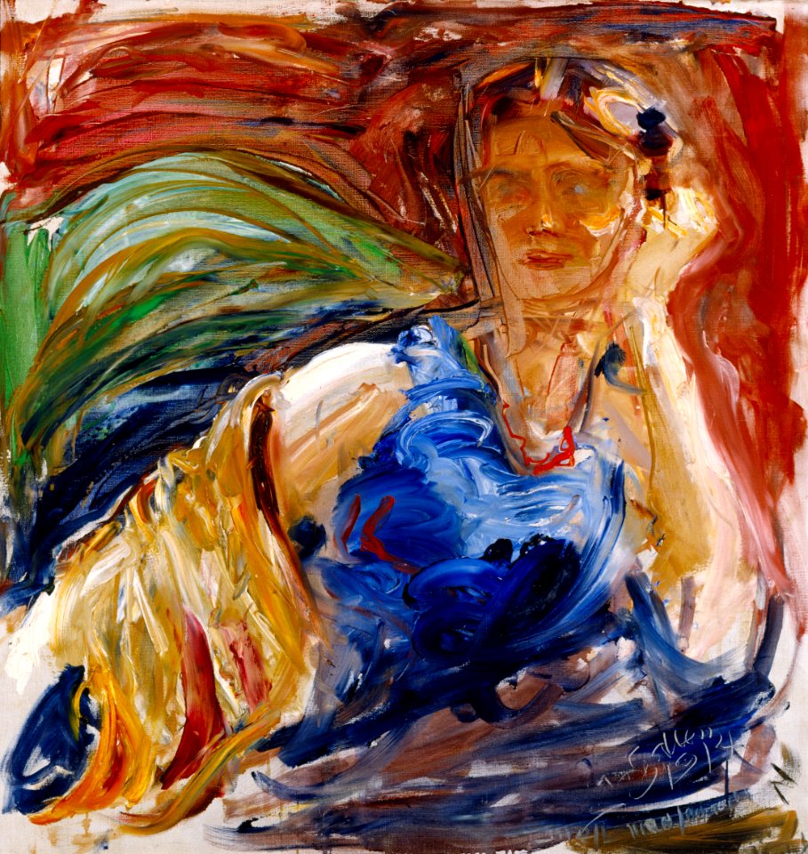 Akseli Gallen-Kallela - Portrait of Phyllis Sjöström (1914)