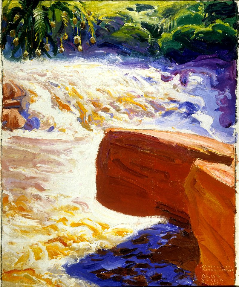 Akseli Gallen-Kallela - Rapids of the Masioya River