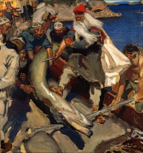 Akseli Gallen-Kallela - Suuri hauki (1904)
