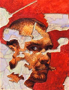 Akseli Gallen-Kallela - Self-Portrait in Fresco