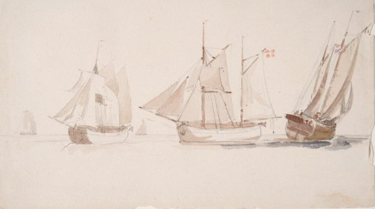 Akvarell - Sjöhistoriska museet - SB 147