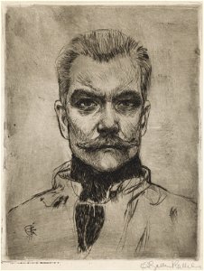 Akseli Gallen-Kallela - Self-portrait ’en face’