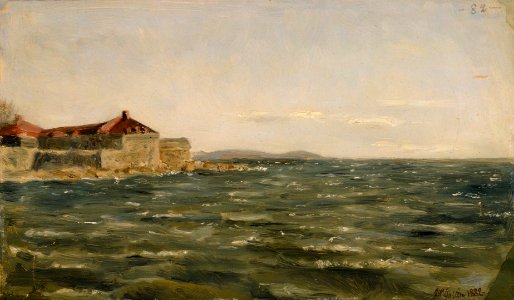 Akseli Gallen-Kallela - Sand Bank - A III 2613 - Finnish National Gallery