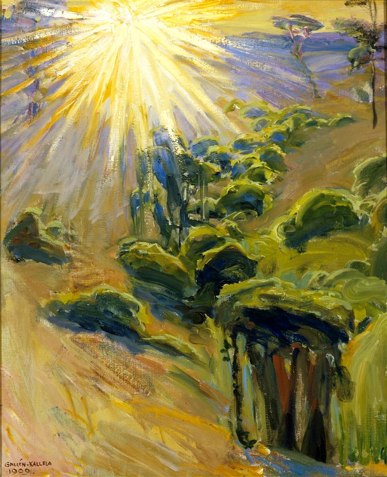 Akseli Gallen-Kallela - Tropical Sun