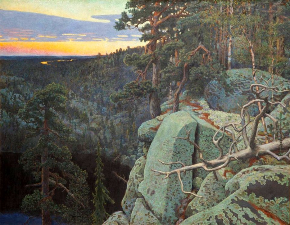 Akseli Gallen-Kallela - Toriseva (1898)