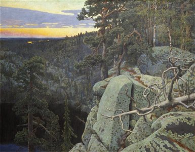 Akseli Gallen-Kallela - Toriseva (1898)