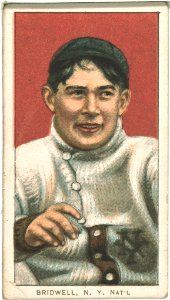 Al Bridwell, New York Giants, baseball card portrait LCCN2008676474