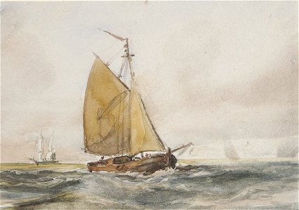 Akvarell - Sjöhistoriska museet - OB 72