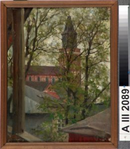 Akseli Gallen-Kallela - Turku Cathedral - A III 2089 - Finnish National Gallery