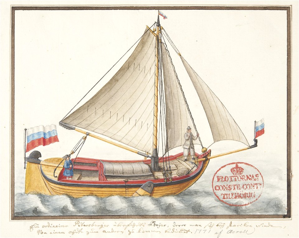 Akvarell - Sjöhistoriska museet - OB 89