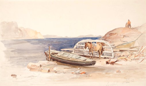 Akvarell - Sjöhistoriska museet - 1952-04-31