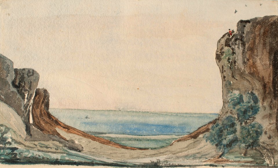 Akvarell - Sjöhistoriska museet - OB 154