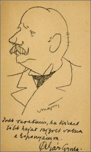 Akár Gyula, 1913. Major Henrik rajza
