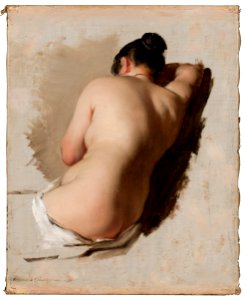 Aktstudie (Amalia Lindegren) - Nationalmuseum - 132628