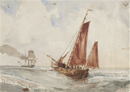 Akvarell - Sjöhistoriska museet - OB 71