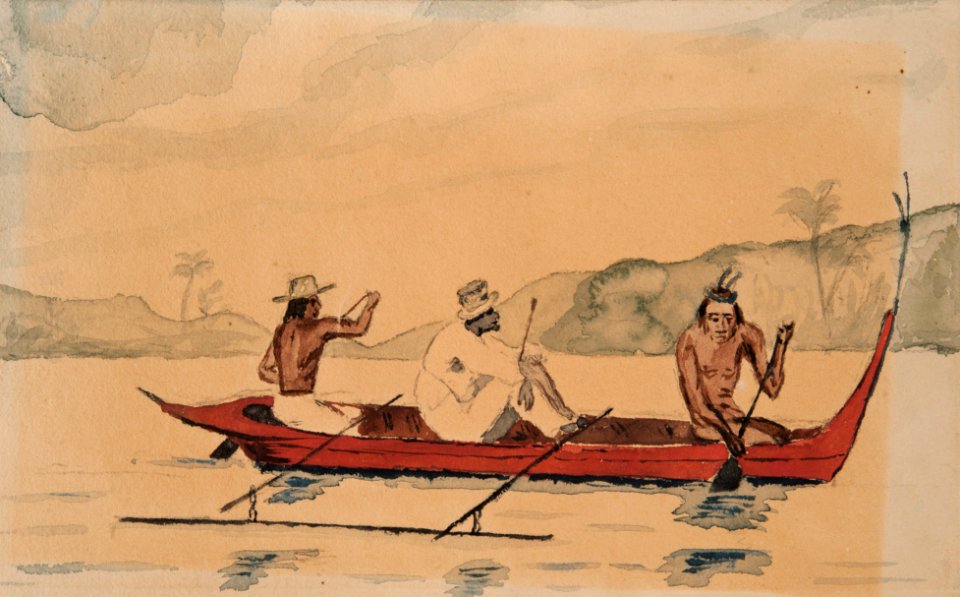 Akvarell - Sjöhistoriska museet - OB 158