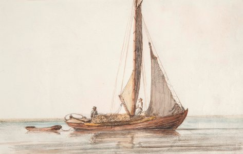 Akvarell - Sjöhistoriska museet - OB 78