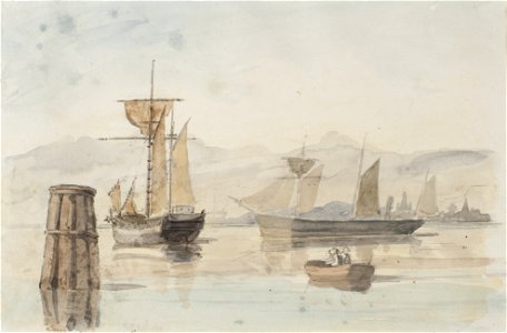 Akvarell - Sjöhistoriska museet - OB 75