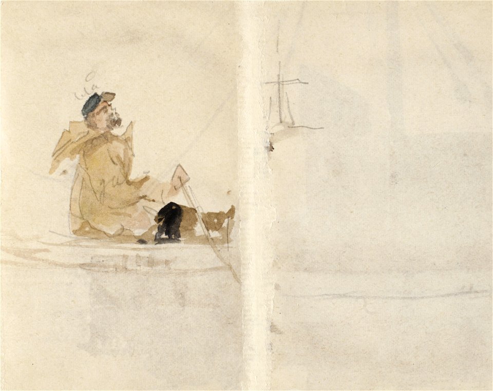 Akvarell - Sjöhistoriska museet - SB 203