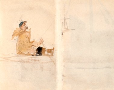 Akvarell - Sjöhistoriska museet - SB 203