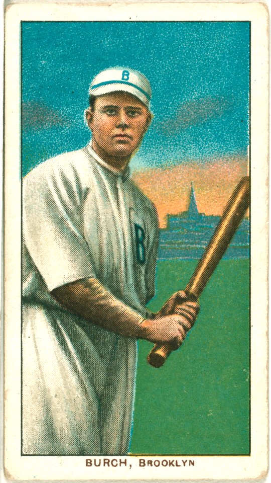 Al Burch, Brooklyn Superbas-Brooklyn Dodgers, baseball card portrait LCCN2008675097