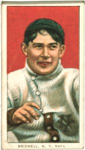 Al Bridwell, New York Giants, baseball card portrait LCCN2008676474