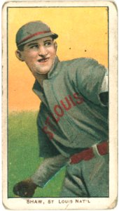 Al Shaw, St. Louis Cardinals, baseball card portrait LCCN2008676423