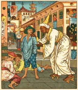 Aladdin's Picture Book, Arabian Nights, 1878 (illustration)