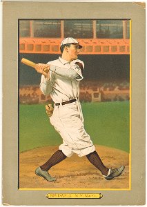 Al Bridwell, New York Giants, baseball card portrait LCCN2007685627