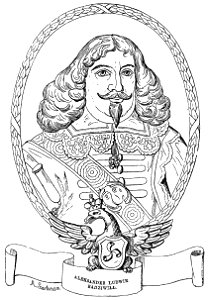 Alaksandar Ludvik Radzivił. Аляксандар Людвік Радзівіл (M. Starkman, 1857)