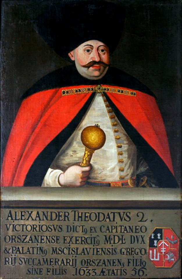 Alaksandar Dažboh Sapieha. Аляксандар Дажбог Сапега (1709)