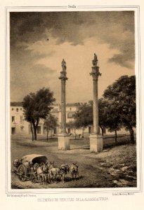 Alameda de Hércules (litografía)