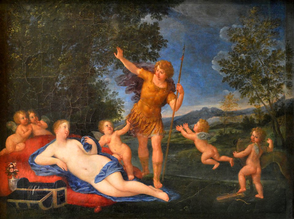Vénus et Adonis - L'Albane - Q18573499