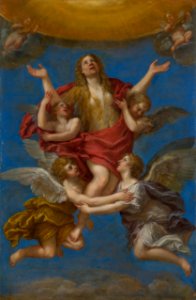 Francesco Albani - The Ecstasy of Mary Magdalene - 512-2018 - Saint Louis Art Museum. Free illustration for personal and commercial use.