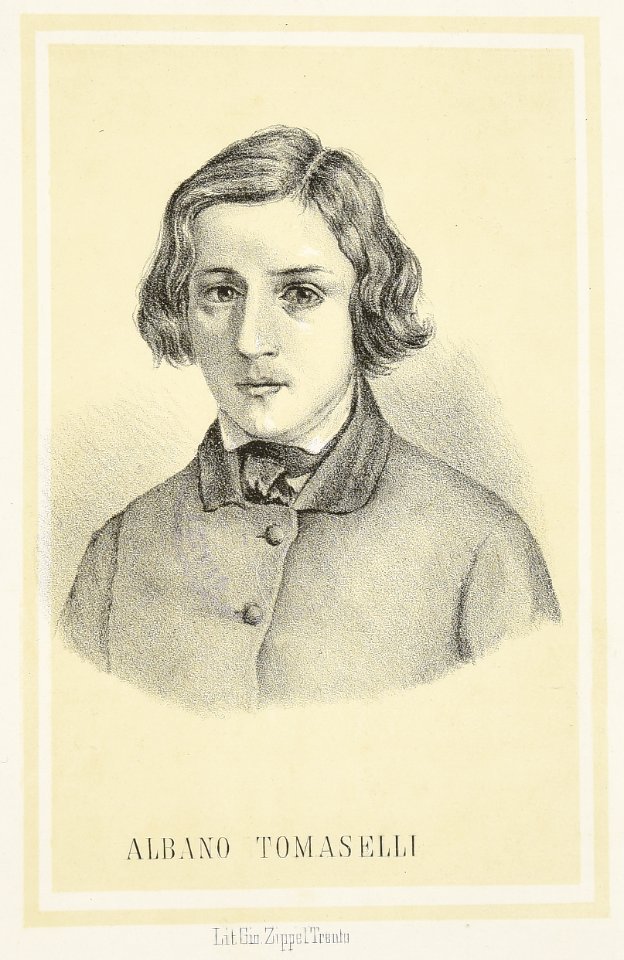 Albano Tomaselli, Trento, Giovanni Zippel, 1883