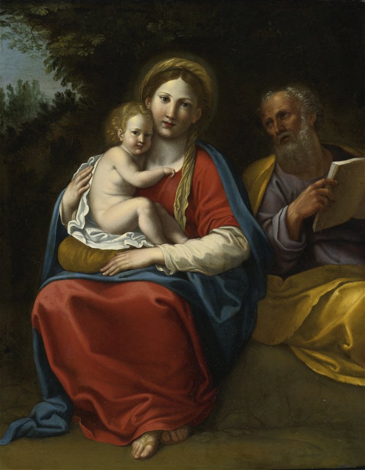Francesco Albani The Holy Family In a Landscape