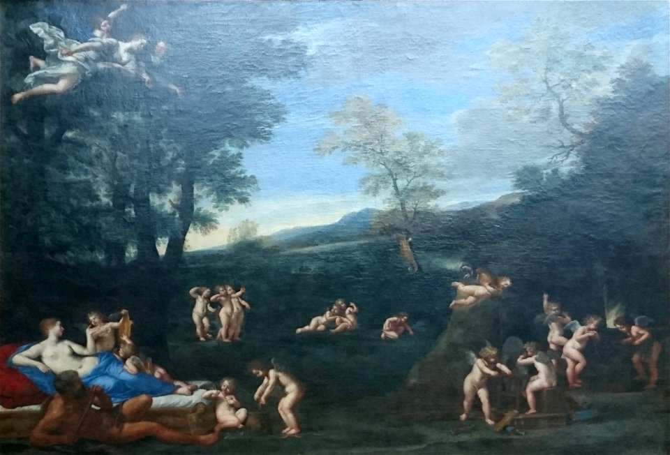 Le Repos de Vénus et de Vulcain – L'Albane – Musée du Louvre, INV 10 – Q18572396