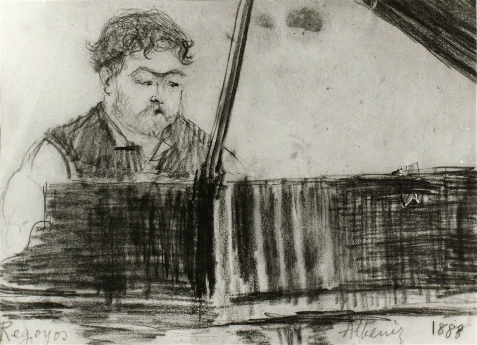Albeniz au piano 1888