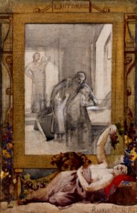 Albert (Paul Albert Besnard Besnard dit) - Esquisse pour la mairie du 19ème arrondissement de la Ville de Paris , L'Automne - PPP3856 - Petit Palais