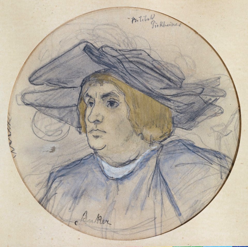 Albert Anker Bildnis Willibald Pirckheimer